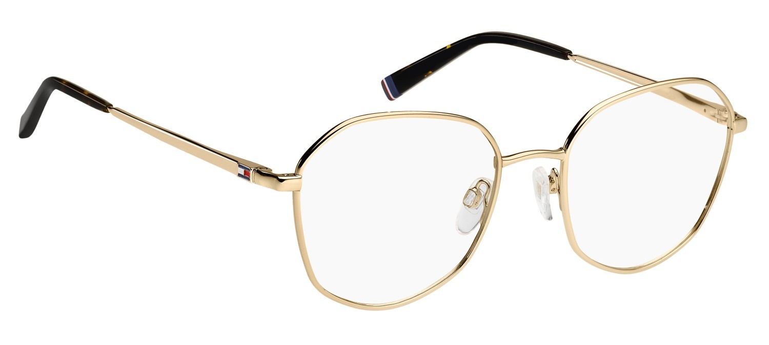 Eyeglasses Tommy Hilfiger Th 2221 109359 000 color rose gold shape round 