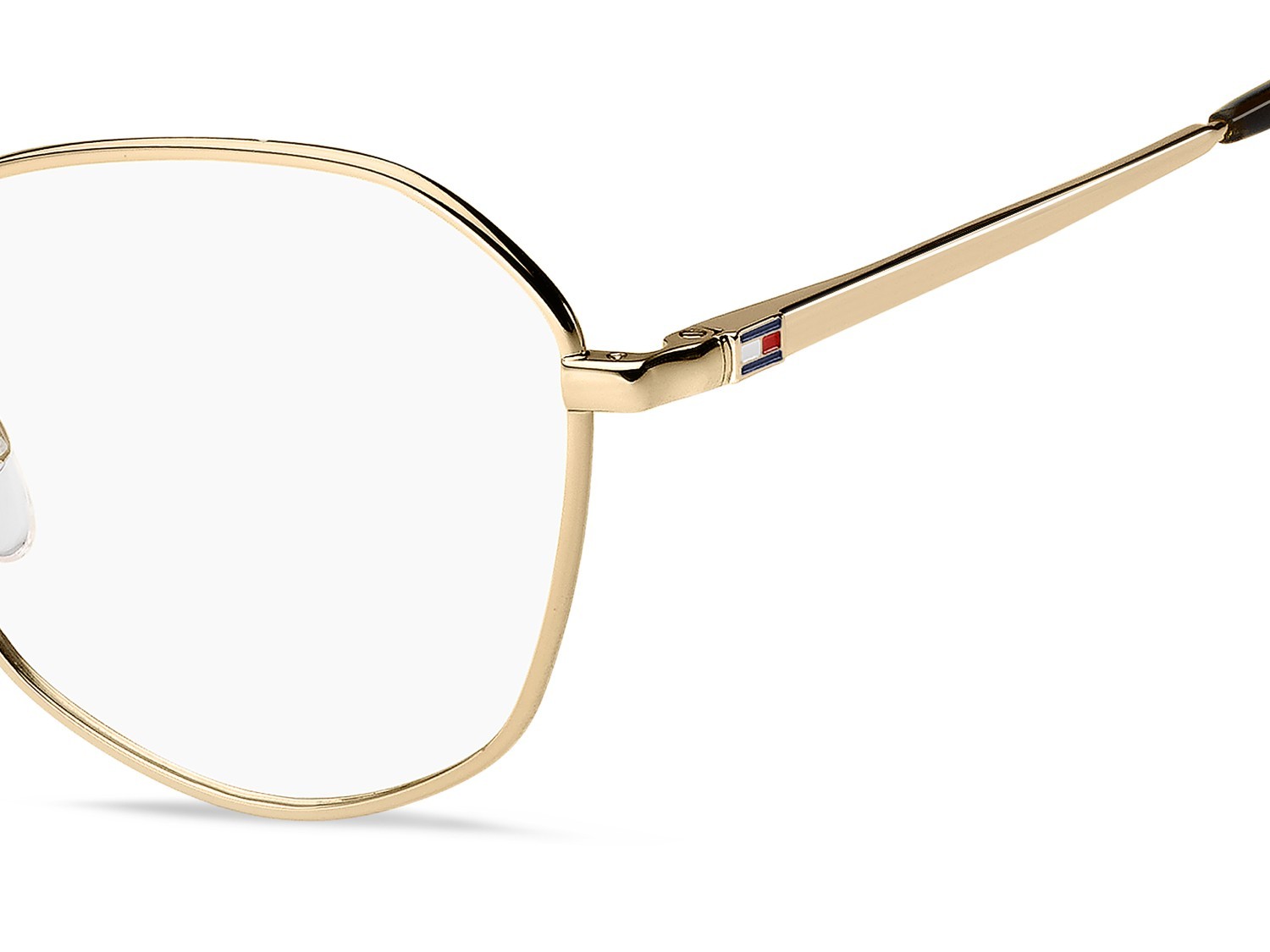 Eyeglasses Tommy Hilfiger Th 2221 109359 000 color rose gold shape round 