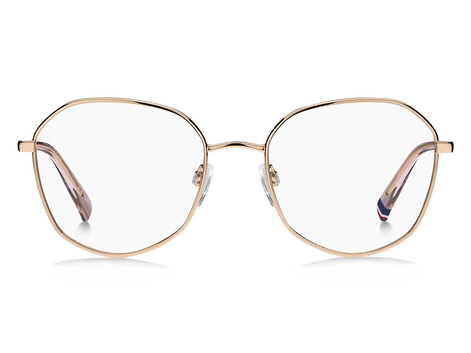 Occhiali da vista Tommy Hilfiger Th 2221 109359 DDB colore gold copper forma rotondo 
