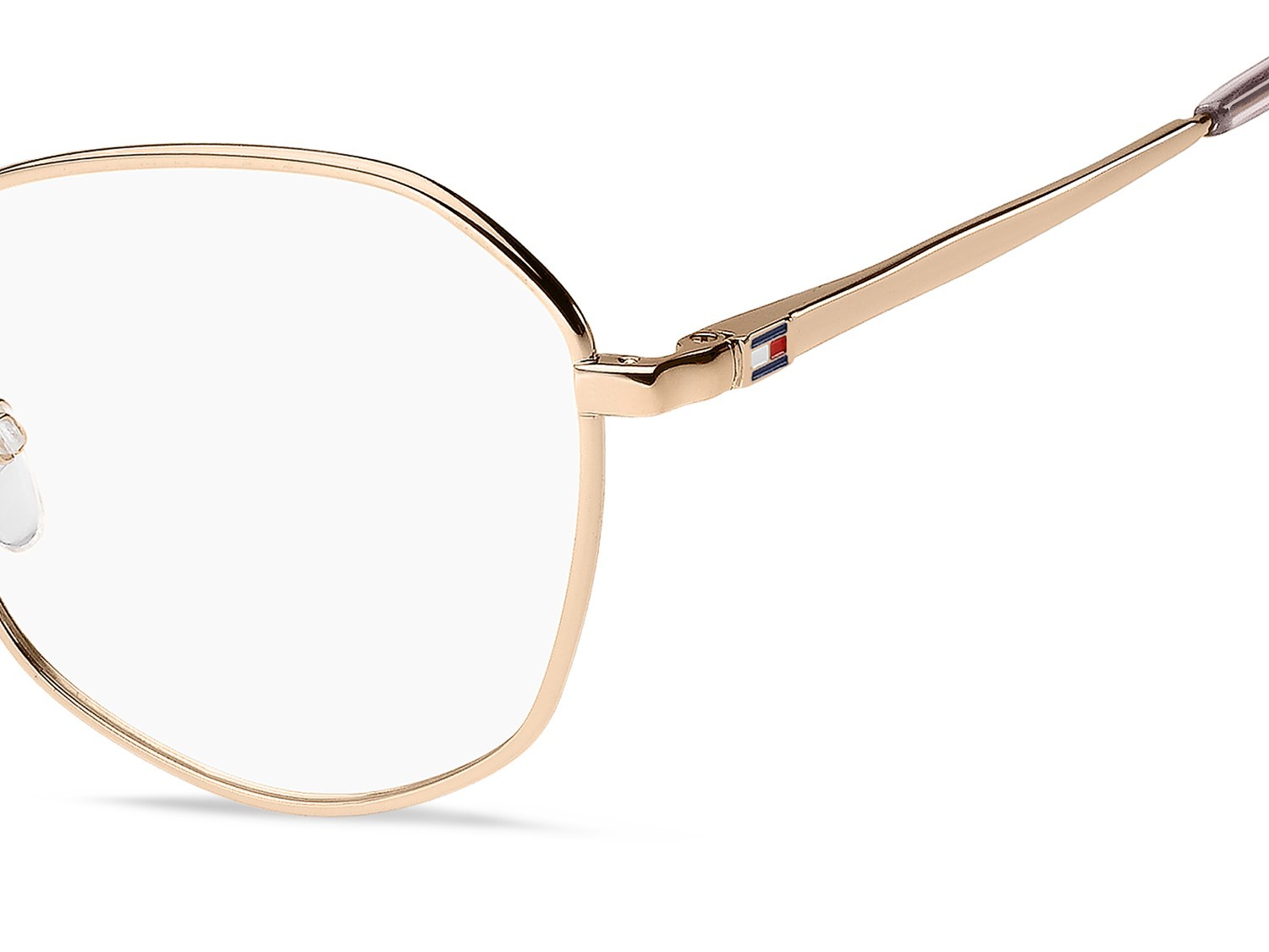 Occhiali da vista Tommy Hilfiger Th 2221 109359 DDB colore gold copper forma rotondo 