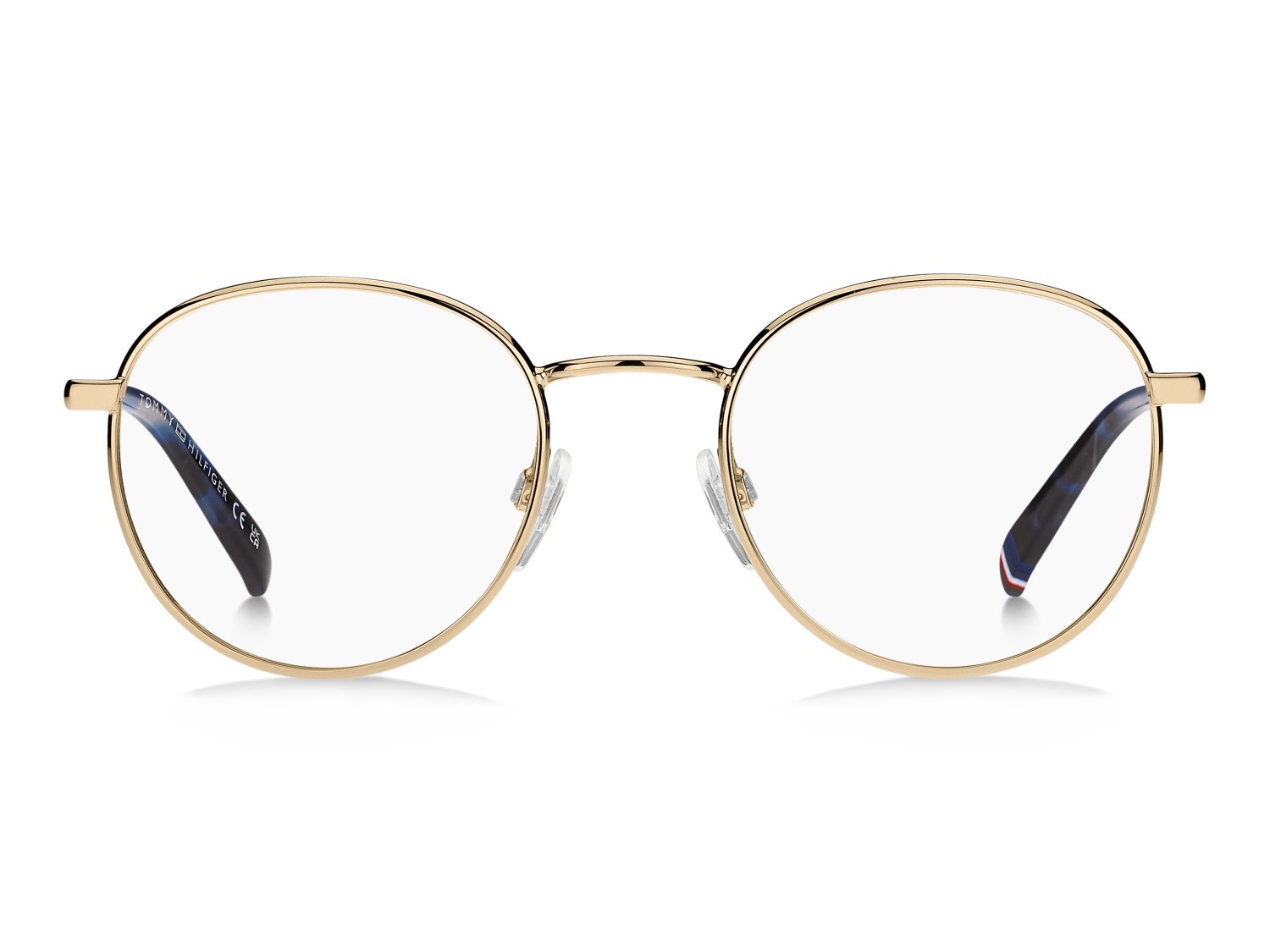 Occhiali da vista Tommy Hilfiger Th 2222 109360 000 colore rose gold forma pantos 
