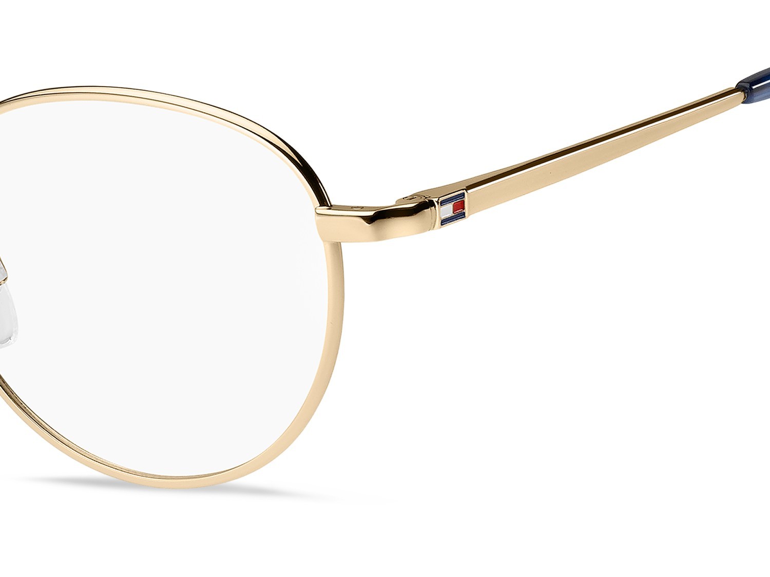 Occhiali da vista Tommy Hilfiger Th 2222 109360 000 colore rose gold forma pantos 