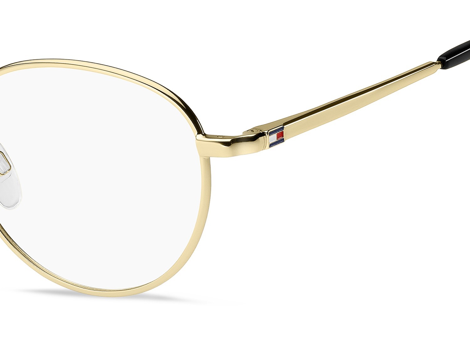 Occhiali da vista Tommy Hilfiger Th 2222 109360 J5G colore gold forma pantos 