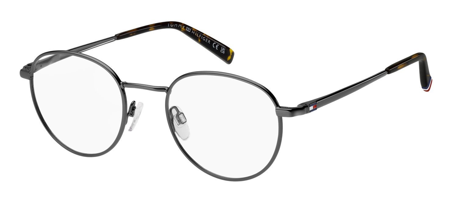Eyeglasses Tommy Hilfiger Th 2222 109360 KJ1 color dark ruthenium shape pantos 