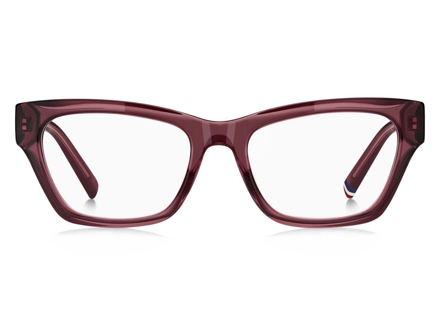Brillen Tommy Hilfiger Th 2231 109361 LHF farbe burgundy form rechteckig 