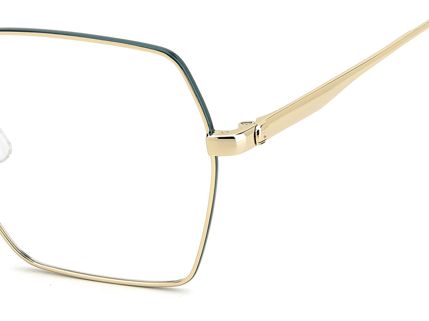 Brillen Carrera 3061 109369 OGA farbe gold teal form quadratisch 