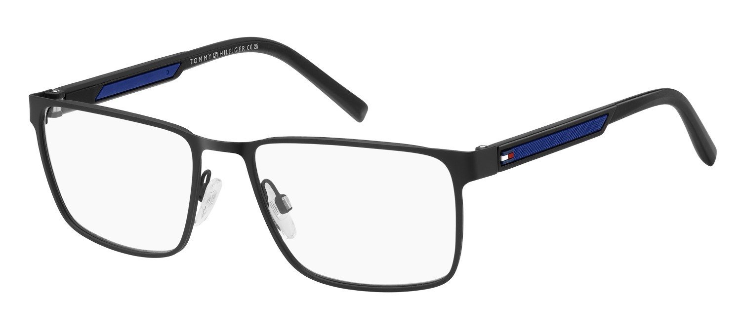 Occhiali da vista Tommy Hilfiger Th 2204 109371 D51 colore black blue forma rettangolare 