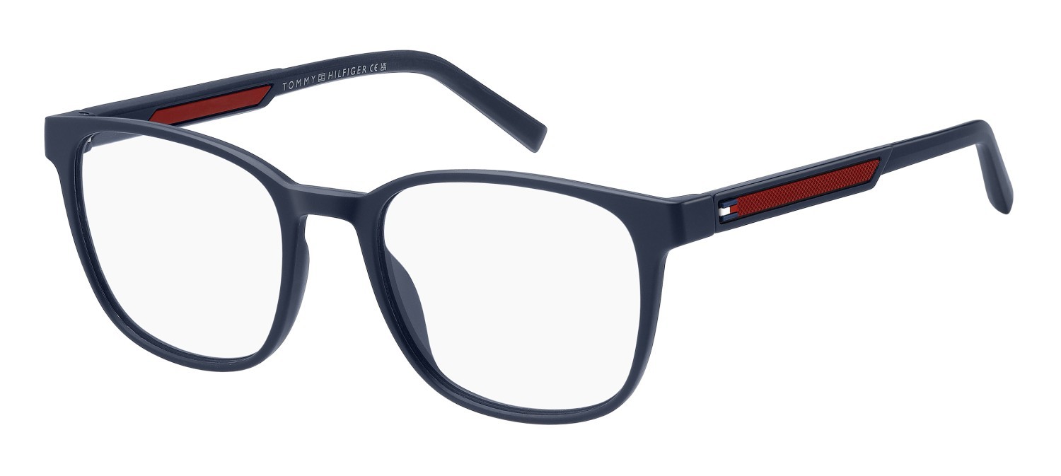 Eyeglasses Tommy Hilfiger Th 2205 109372 8RU color blue red shape rectangle 