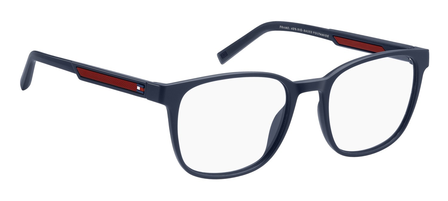 Eyeglasses Tommy Hilfiger Th 2205 109372 8RU color blue red shape rectangle 