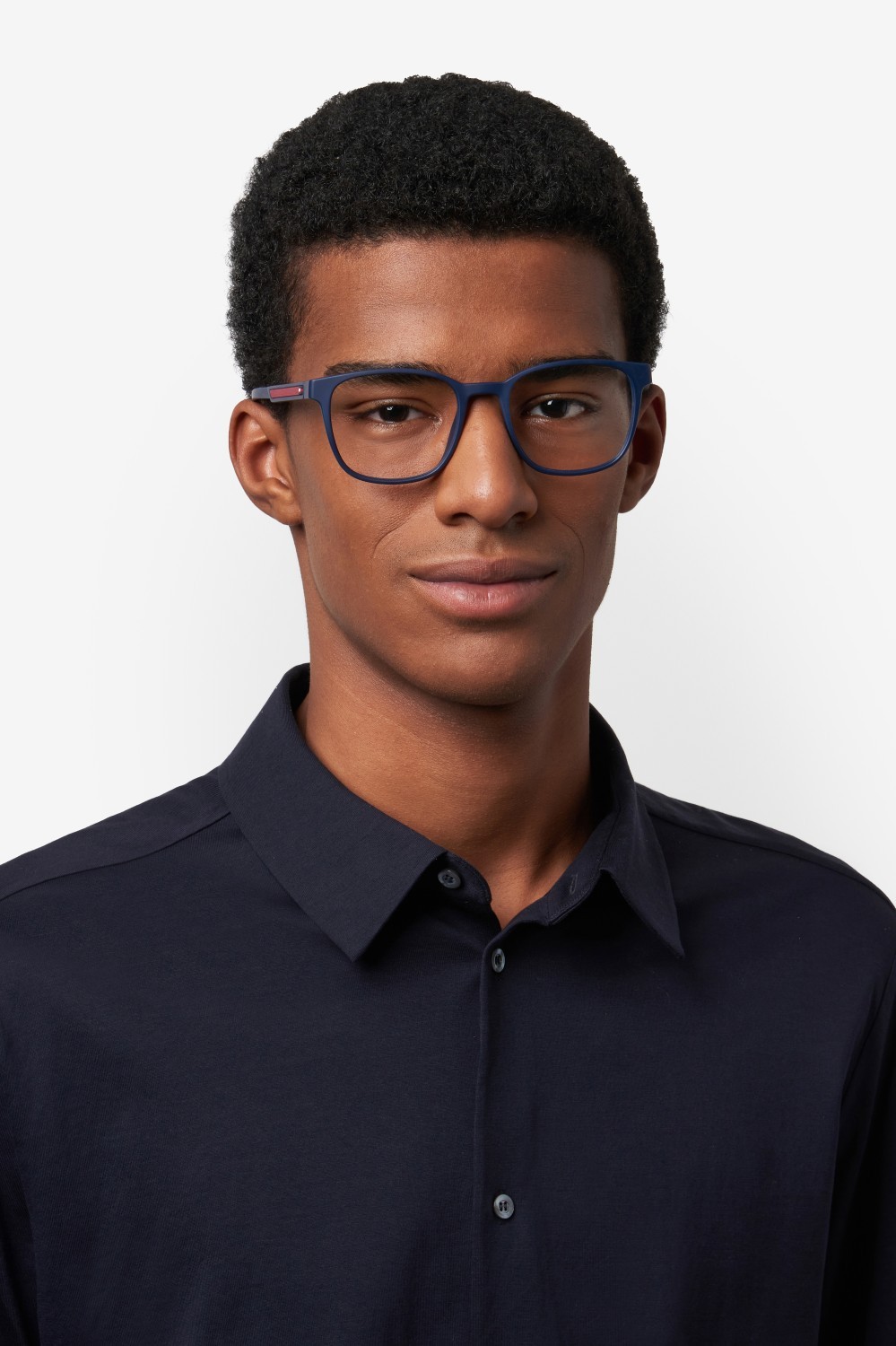 Eyeglasses Tommy Hilfiger Th 2205 109372 8RU color blue red shape rectangle 