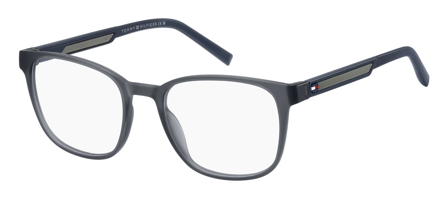 Eyeglasses Tommy Hilfiger Th 2205 109372 XW0 color blue grey shape rectangle 