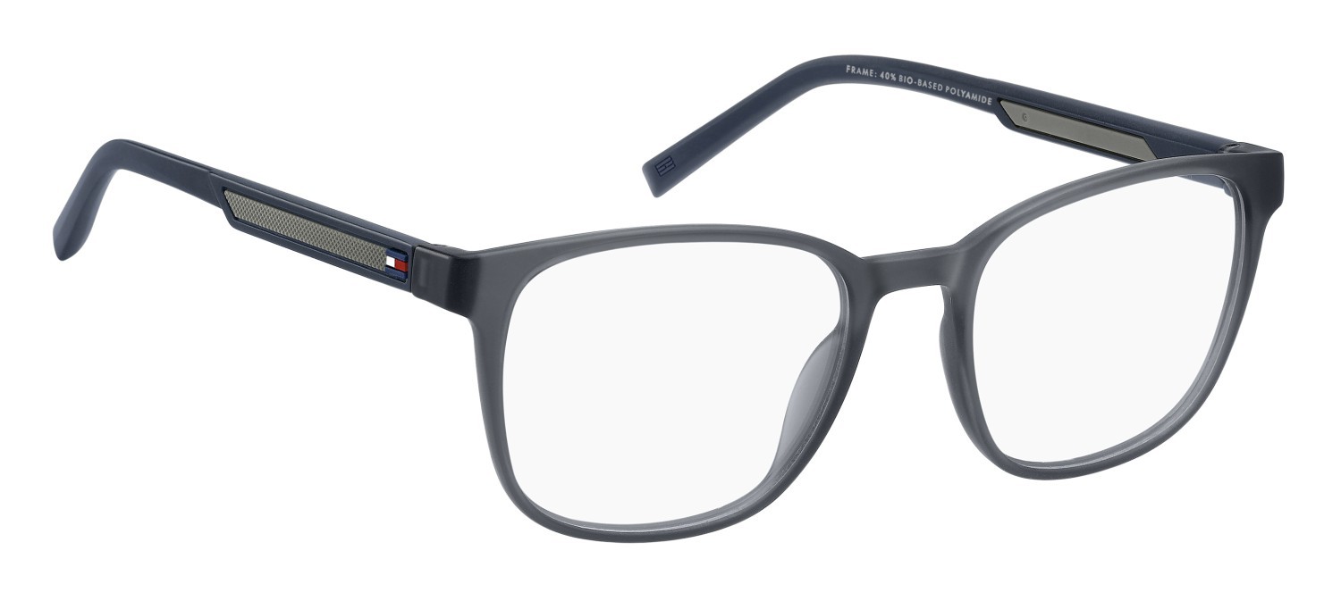Eyeglasses Tommy Hilfiger Th 2205 109372 XW0 color blue grey shape rectangle 