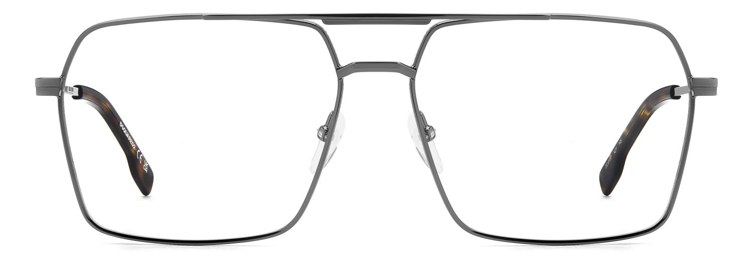 Eyeglasses Dsquared2 D2 0157 109378 KJ1 color dark ruthenium shape rectangle 