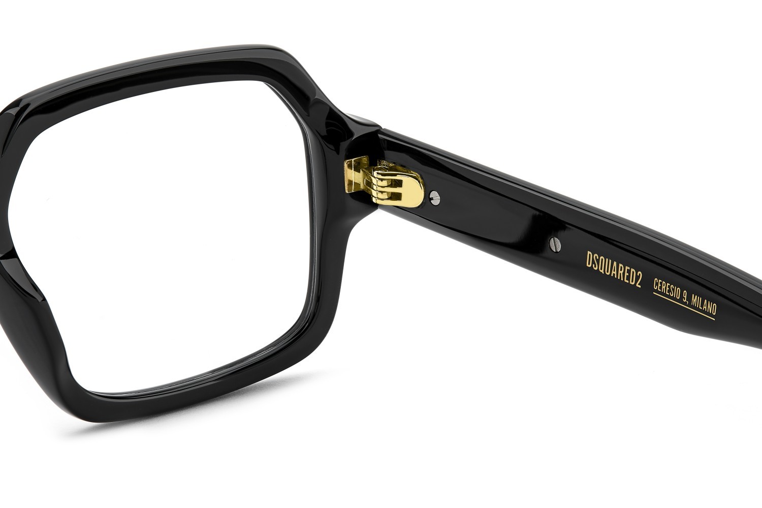 Occhiali da vista Dsquared2 D2 0162 109380 807 colore black forma quadrato 