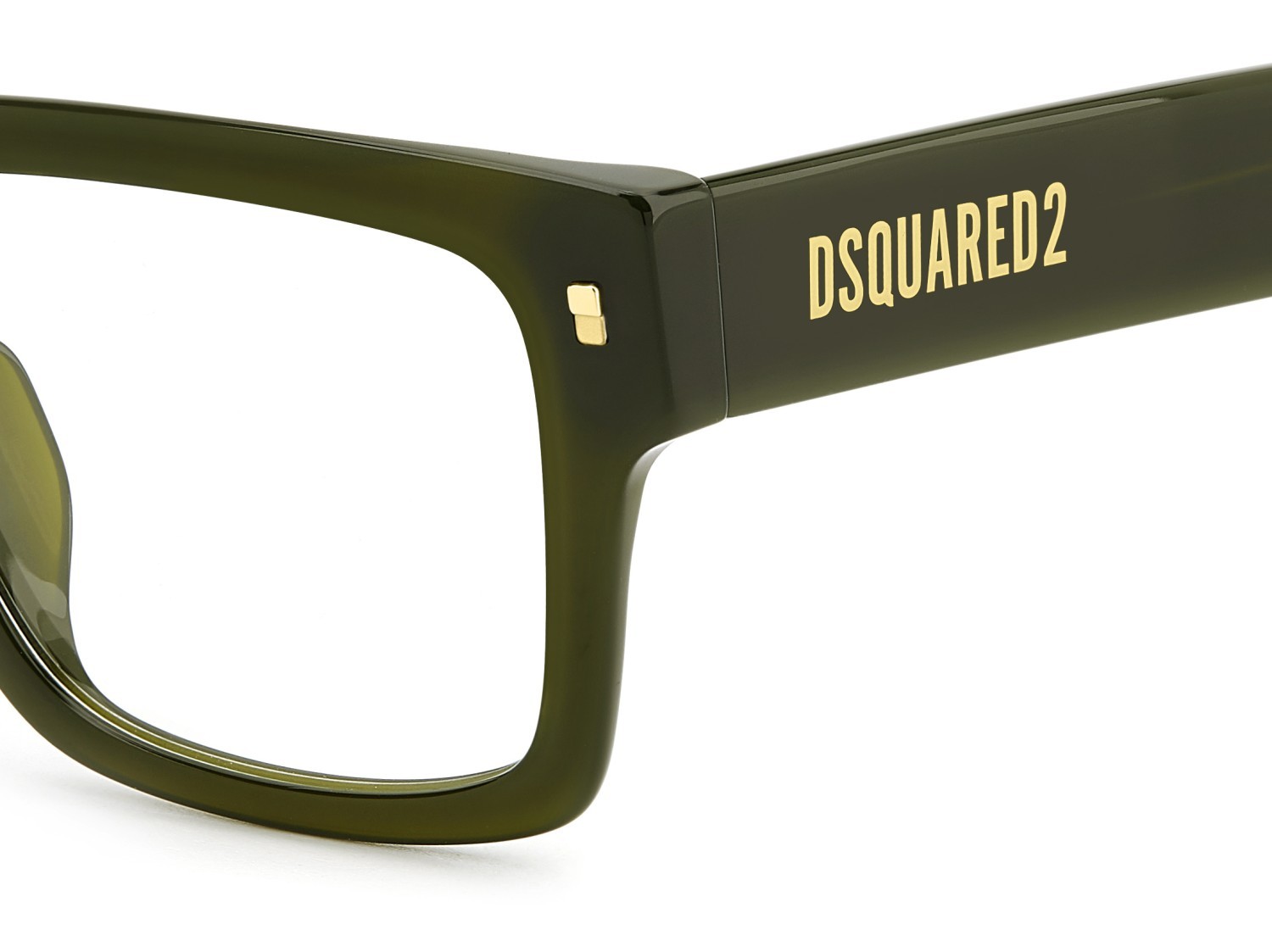 Eyeglasses Dsquared2 D2 0167/G 109383 1ED color green shape rectangle 