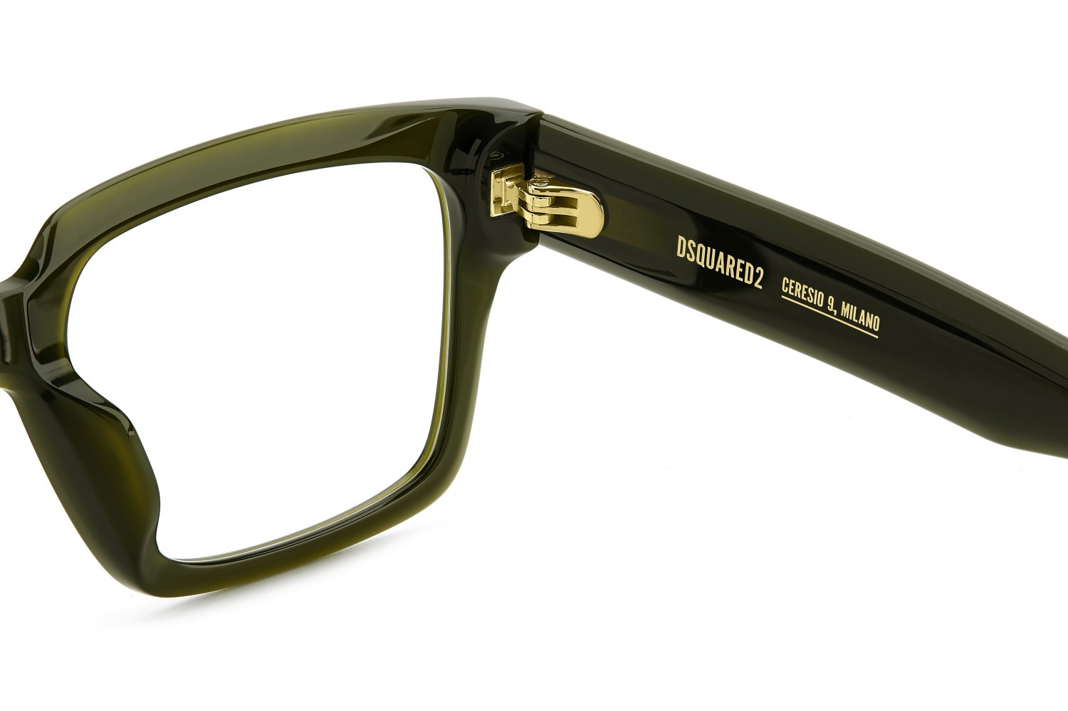 Eyeglasses Dsquared2 D2 0167/G 109383 1ED color green shape rectangle 