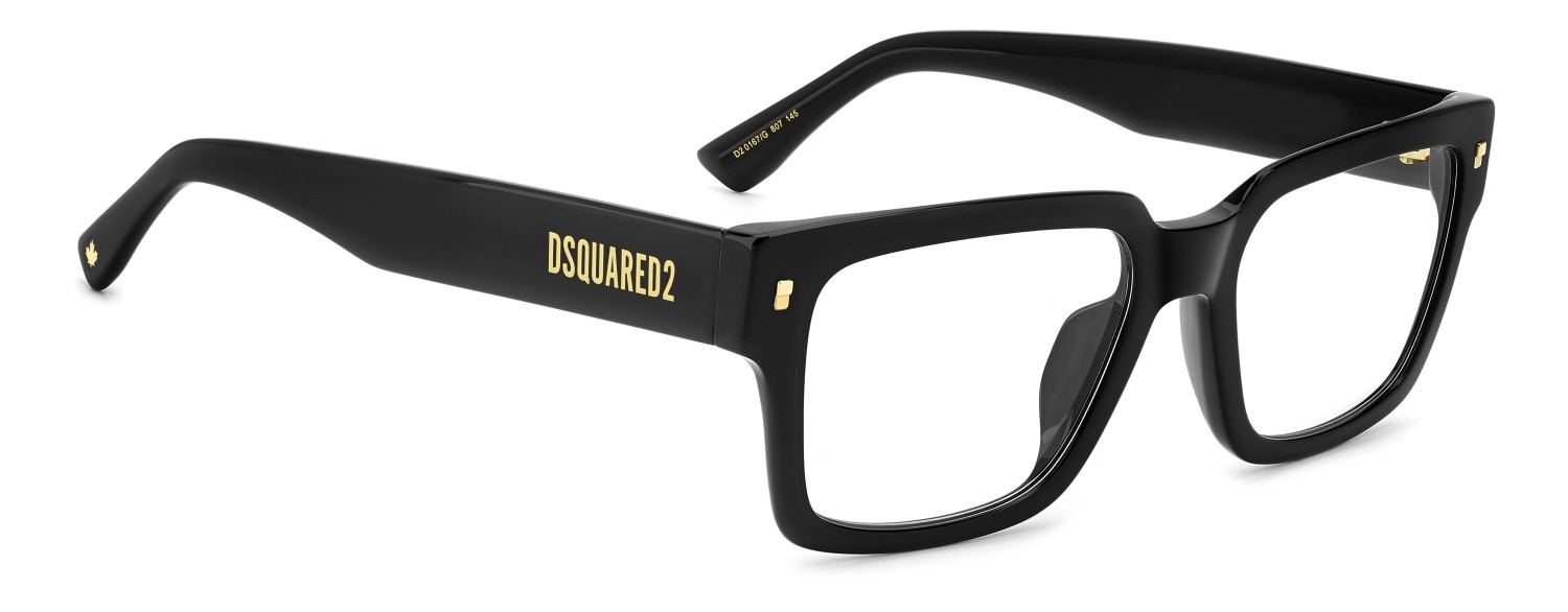 Occhiali da vista Dsquared2 D2 0167/G 109383 807 colore black forma rettangolare 