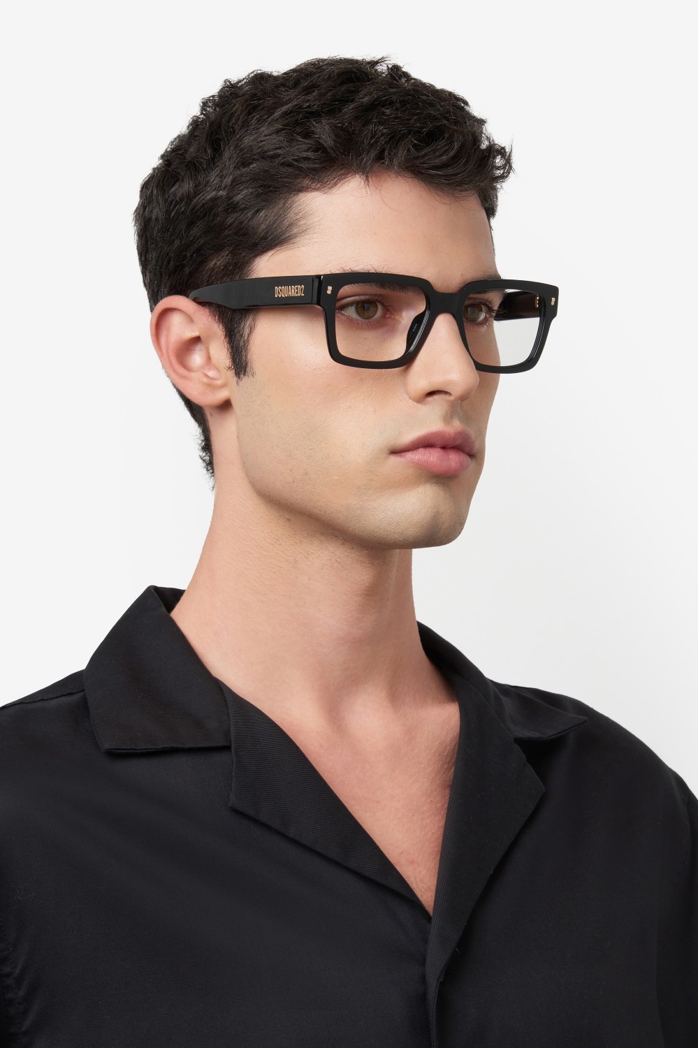 Occhiali da vista Dsquared2 D2 0167/G 109383 807 colore black forma rettangolare 
