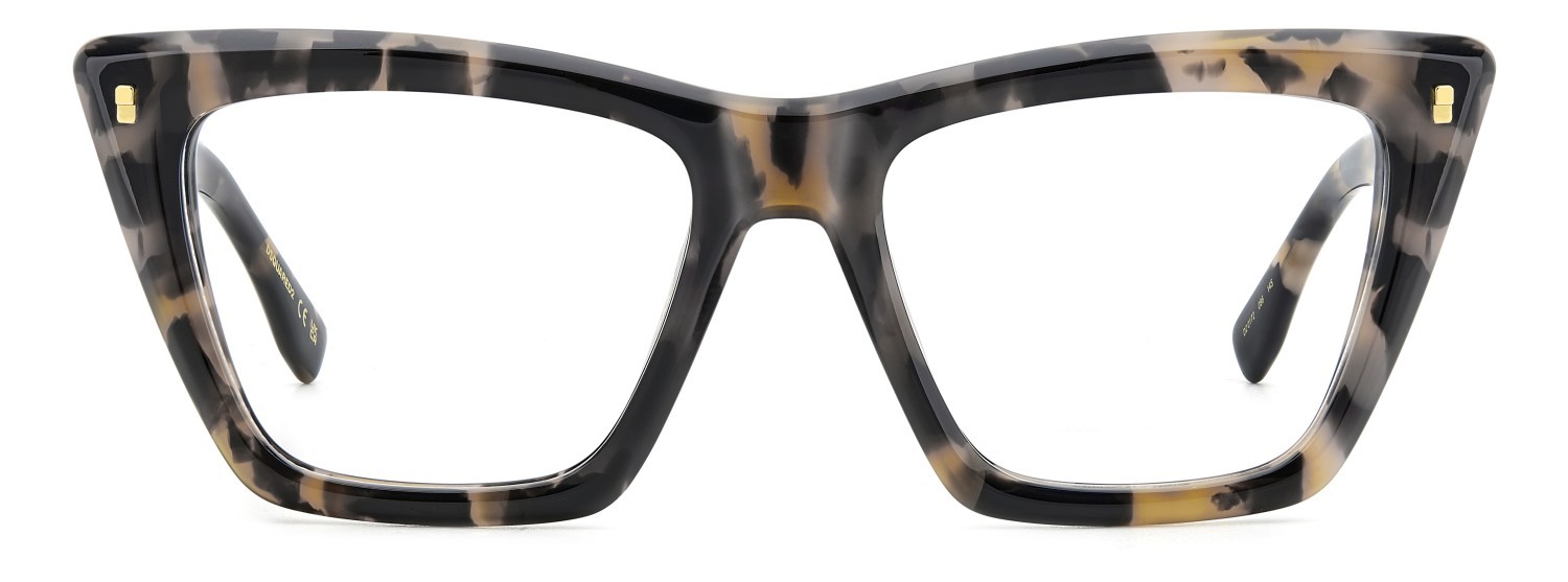 Occhiali da vista Dsquared2 D2 0172 109385 086 colore havana forma rettangolare 