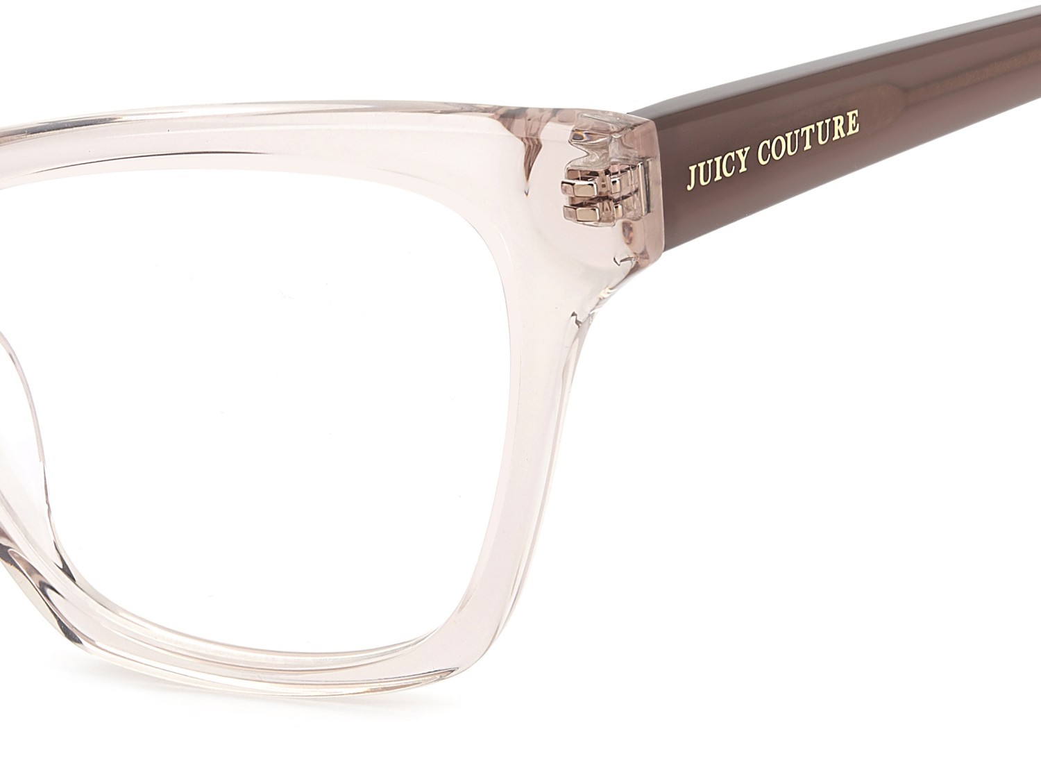 Eyeglasses Juicy Couture Ju 264/G 109391 3DV color crystal pink shape cat eye 