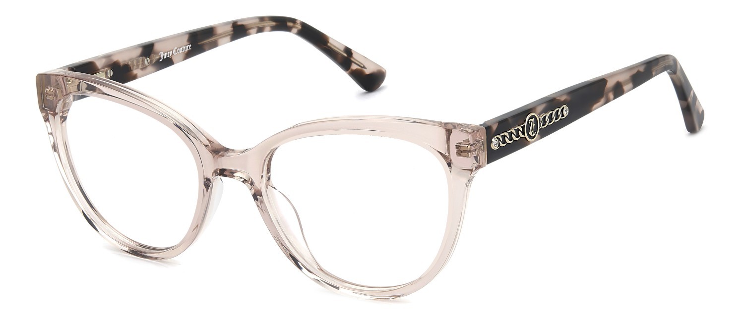 Brillen Juicy Couture Ju 268 109393 3DV farbe crystal pink form cat-eye 