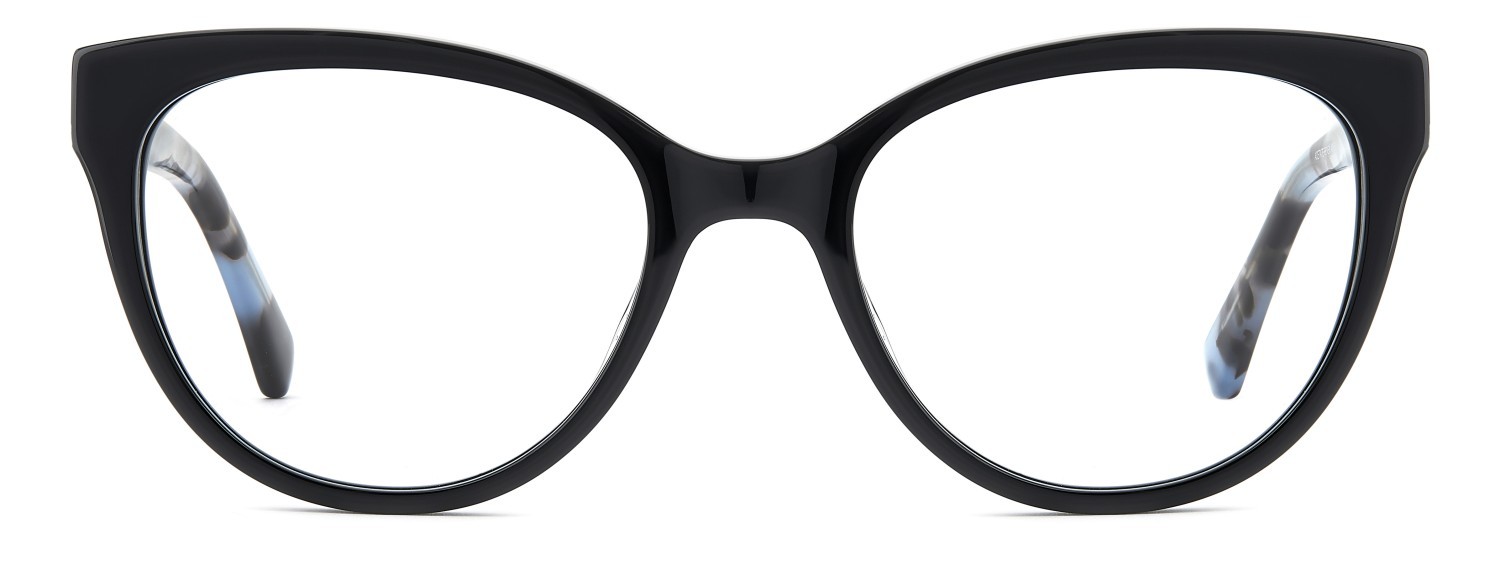 Eyeglasses Juicy Couture Ju 268 109393 807 color black shape cat eye 