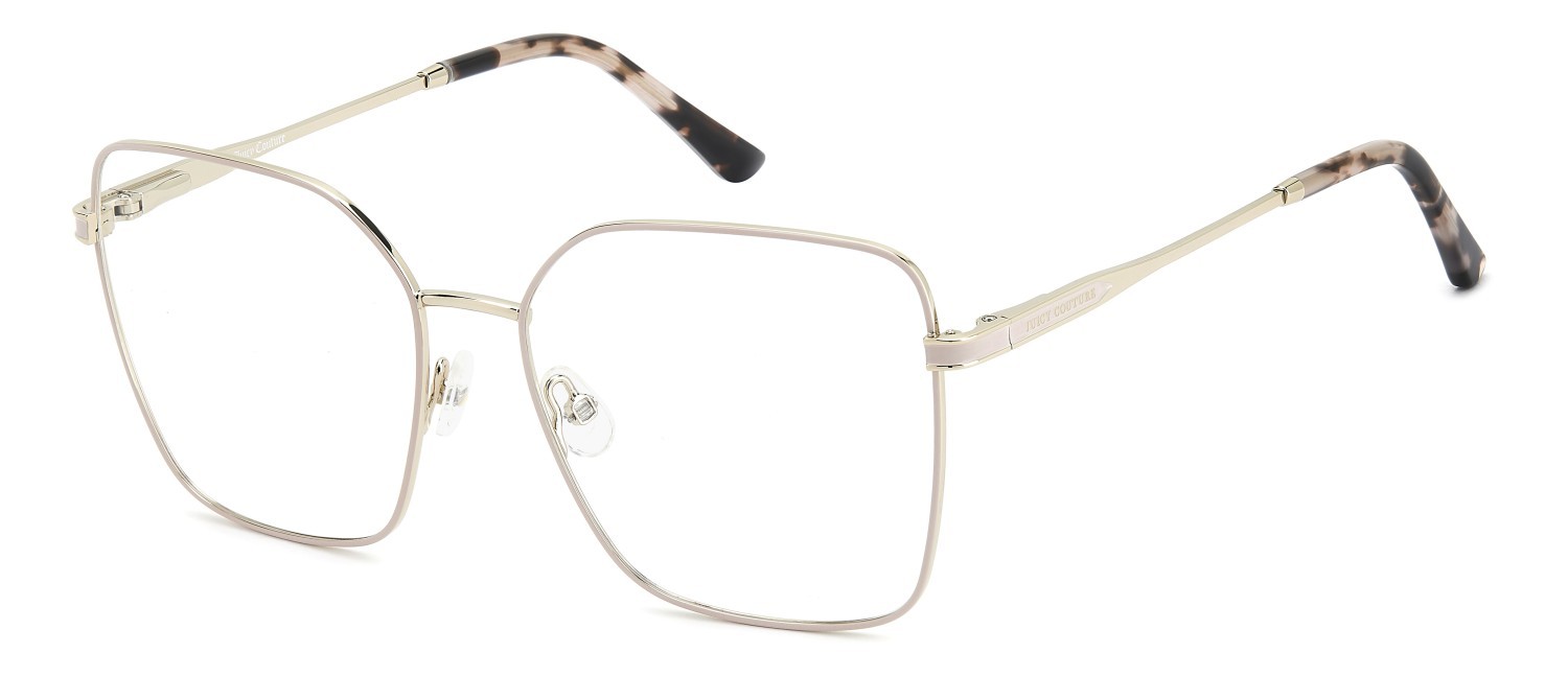 Brillen Juicy Couture Ju 269/G 109394 S45 farbe pink gold form quadratisch 
