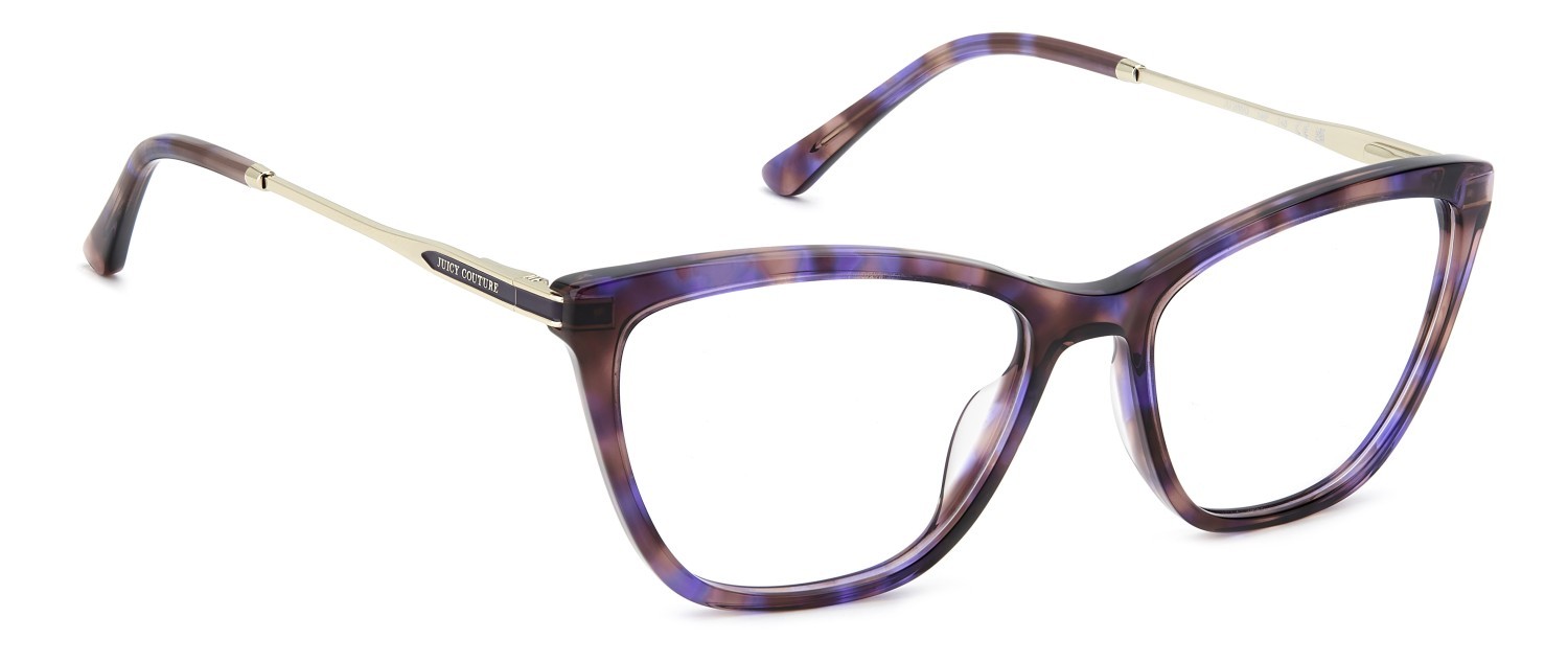 Brillen Juicy Couture Ju 266/G 109395 1MF farbe violet pattern havana form cat-eye 