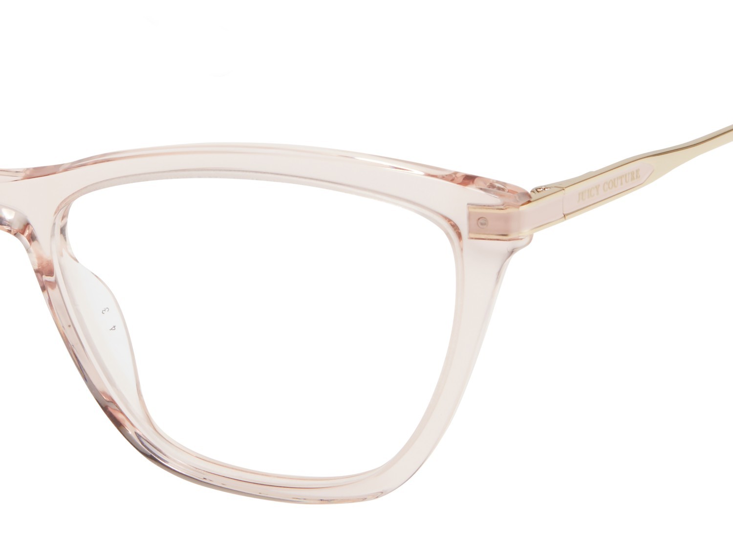 Brillen Juicy Couture Ju 266/G 109395 3DV farbe crystal pink form cat-eye 