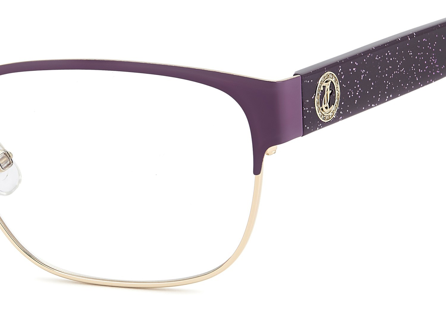 Eyeglasses Juicy Couture Ju 271/G 109398 1JZ color matte violet shape rectangle 