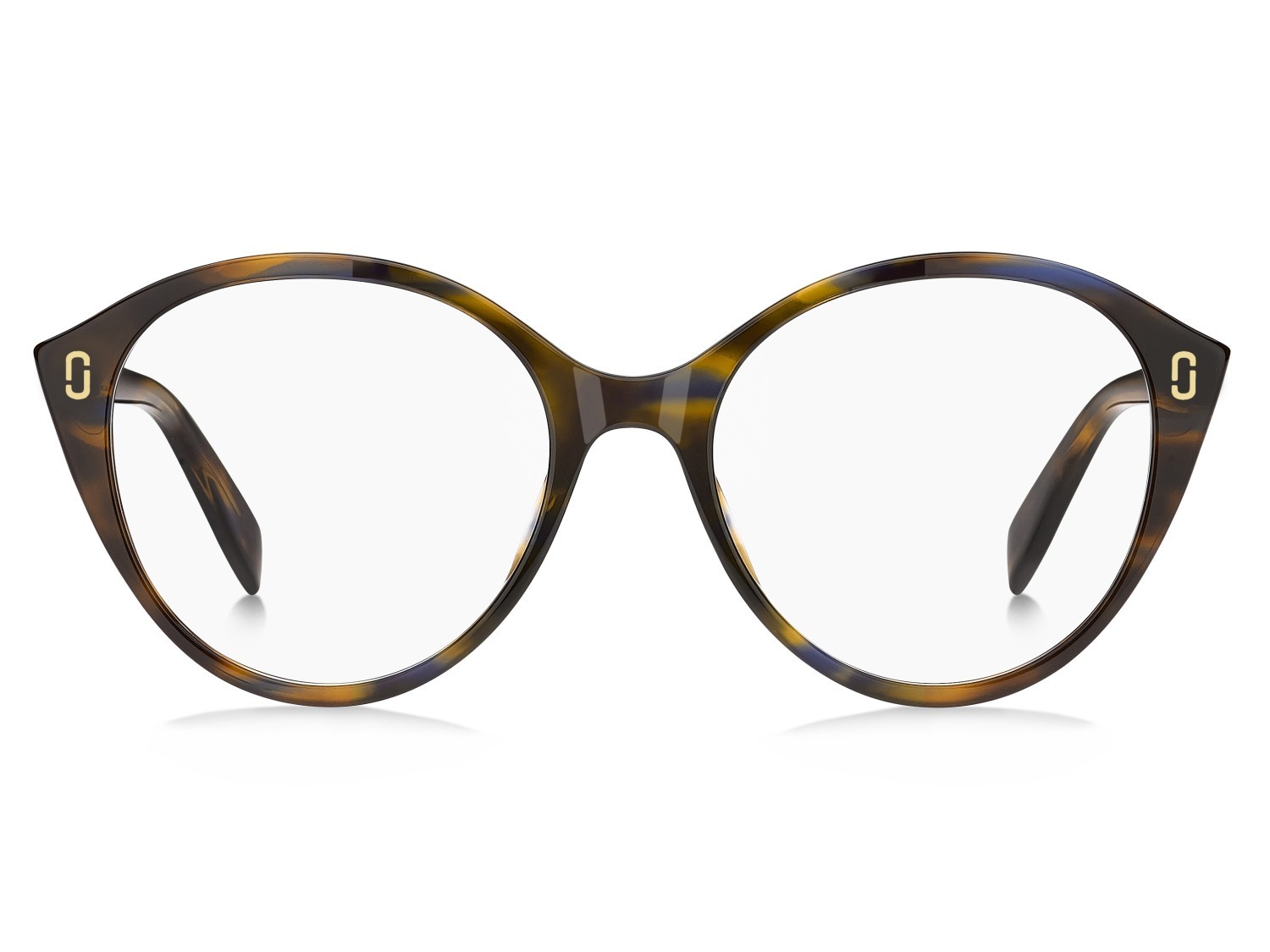 Occhiali da vista Marc Jacobs Mj 1123 109403 IWF colore horn brown blue forma cat eye 