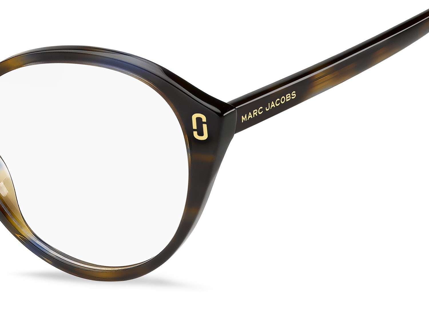 Occhiali da vista Marc Jacobs Mj 1123 109403 IWF colore horn brown blue forma cat eye 