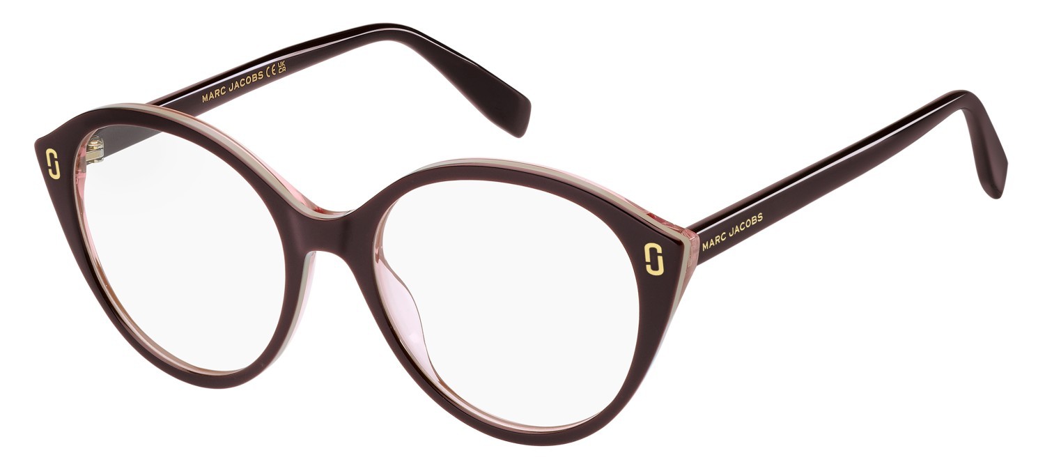 Occhiali da vista Marc Jacobs Mj 1123 109403 LHF colore burgundy forma cat eye 