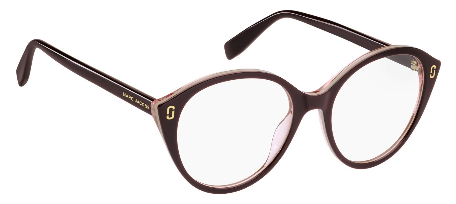 Occhiali da vista Marc Jacobs Mj 1123 109403 LHF colore burgundy forma cat eye 