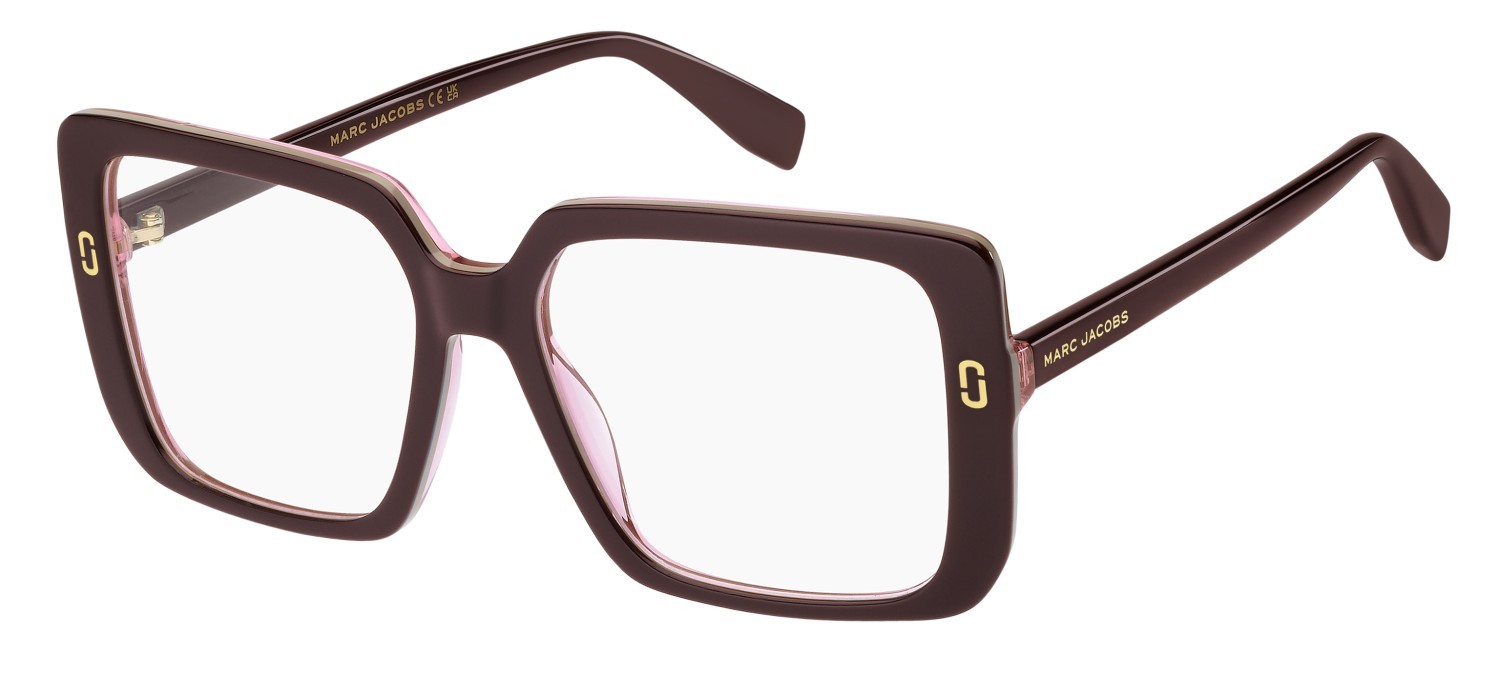 Occhiali da vista Marc Jacobs Mj 1124 109404 LHF colore burgundy forma quadrato 