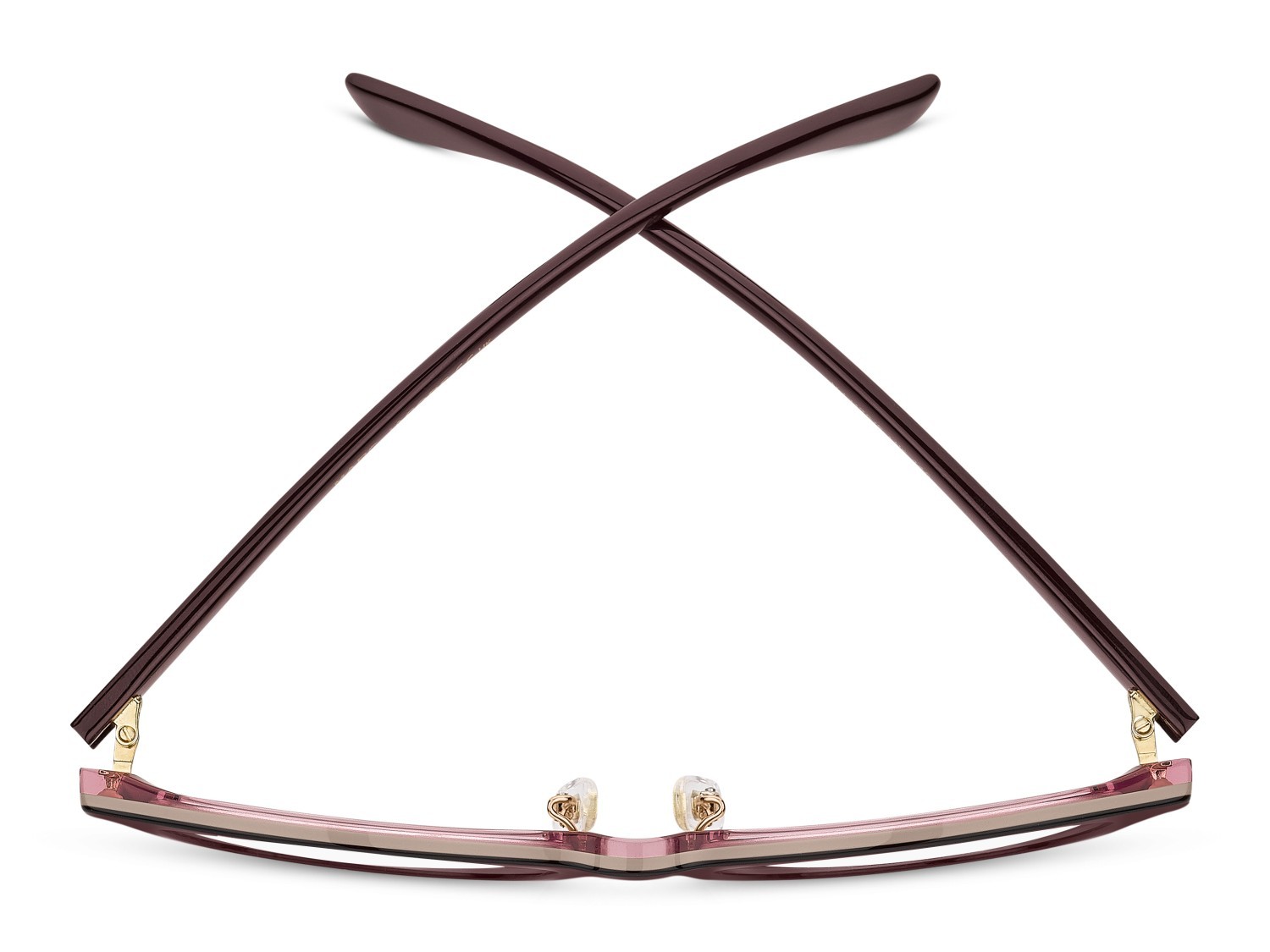 Occhiali da vista Marc Jacobs Mj 1125/F 109405 LHF colore burgundy forma rettangolare 