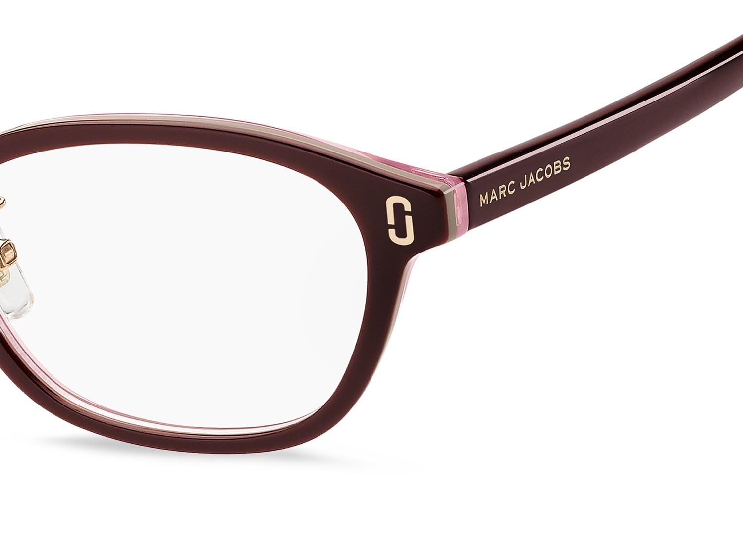 Occhiali da vista Marc Jacobs Mj 1125/F 109405 LHF colore burgundy forma rettangolare 