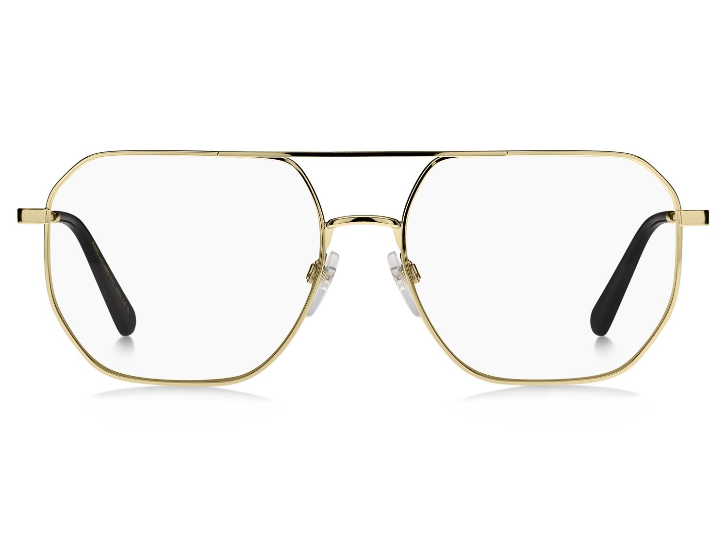 Eyeglasses Marc Jacobs 832 109406 J5G color gold shape rectangle 