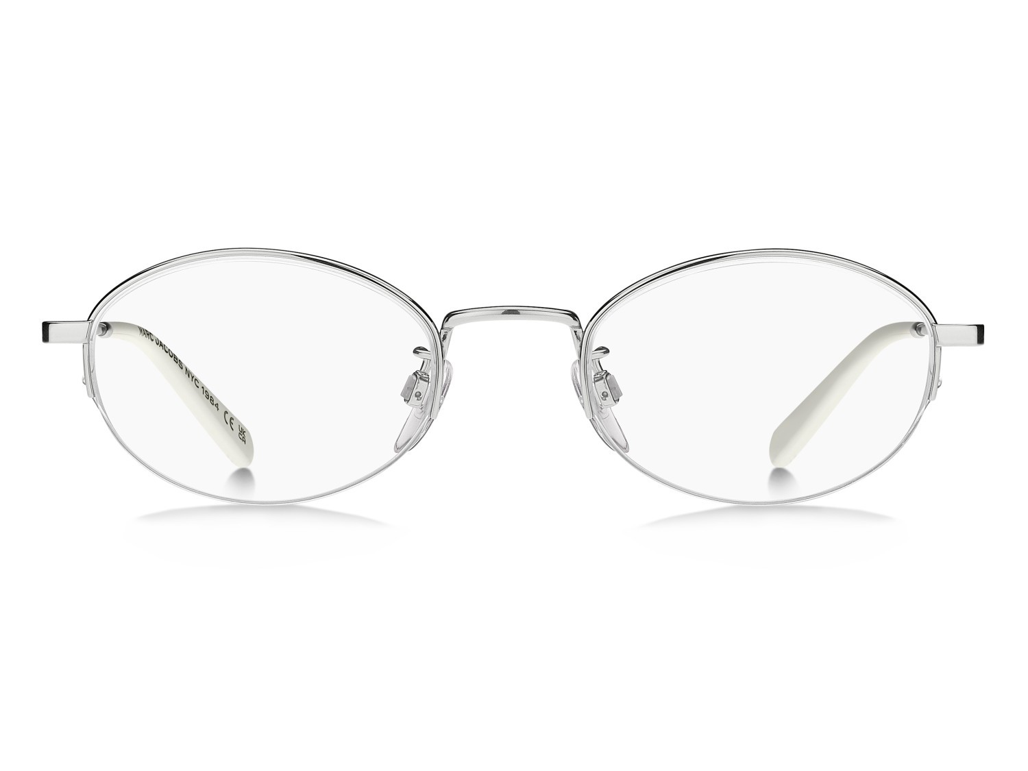 Occhiali da vista Marc Jacobs 831/F 109408 85L colore palladium white forma ovale 