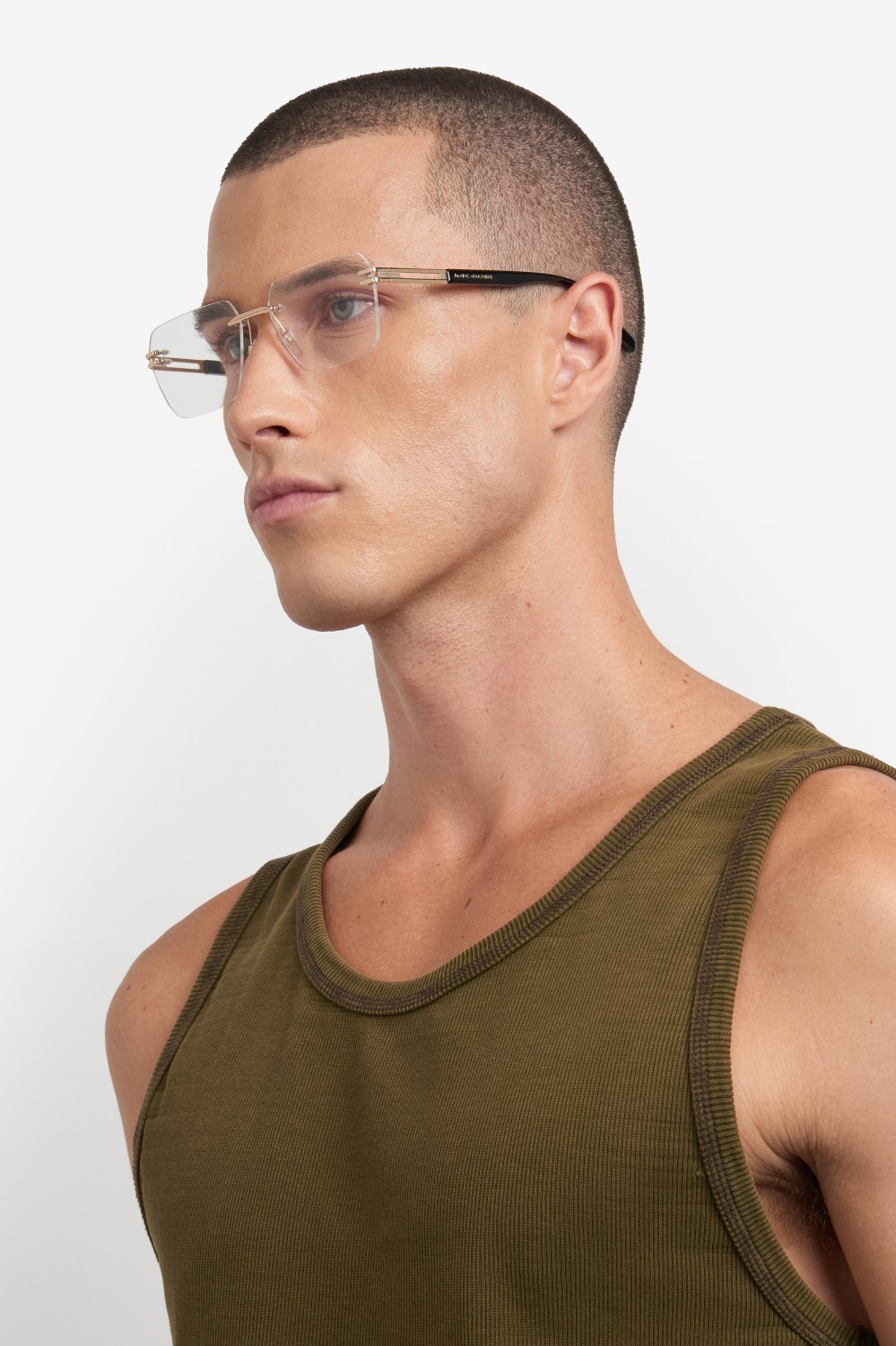 Occhiali da vista Marc Jacobs 841 109411 RHL colore gold black_ forma rettangolare 