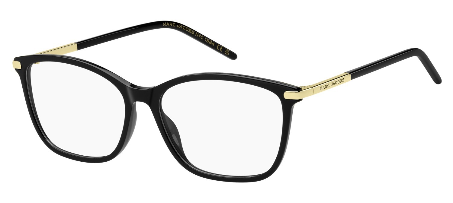 Occhiali da vista Marc Jacobs 836 109412 807 colore black forma rettangolare 