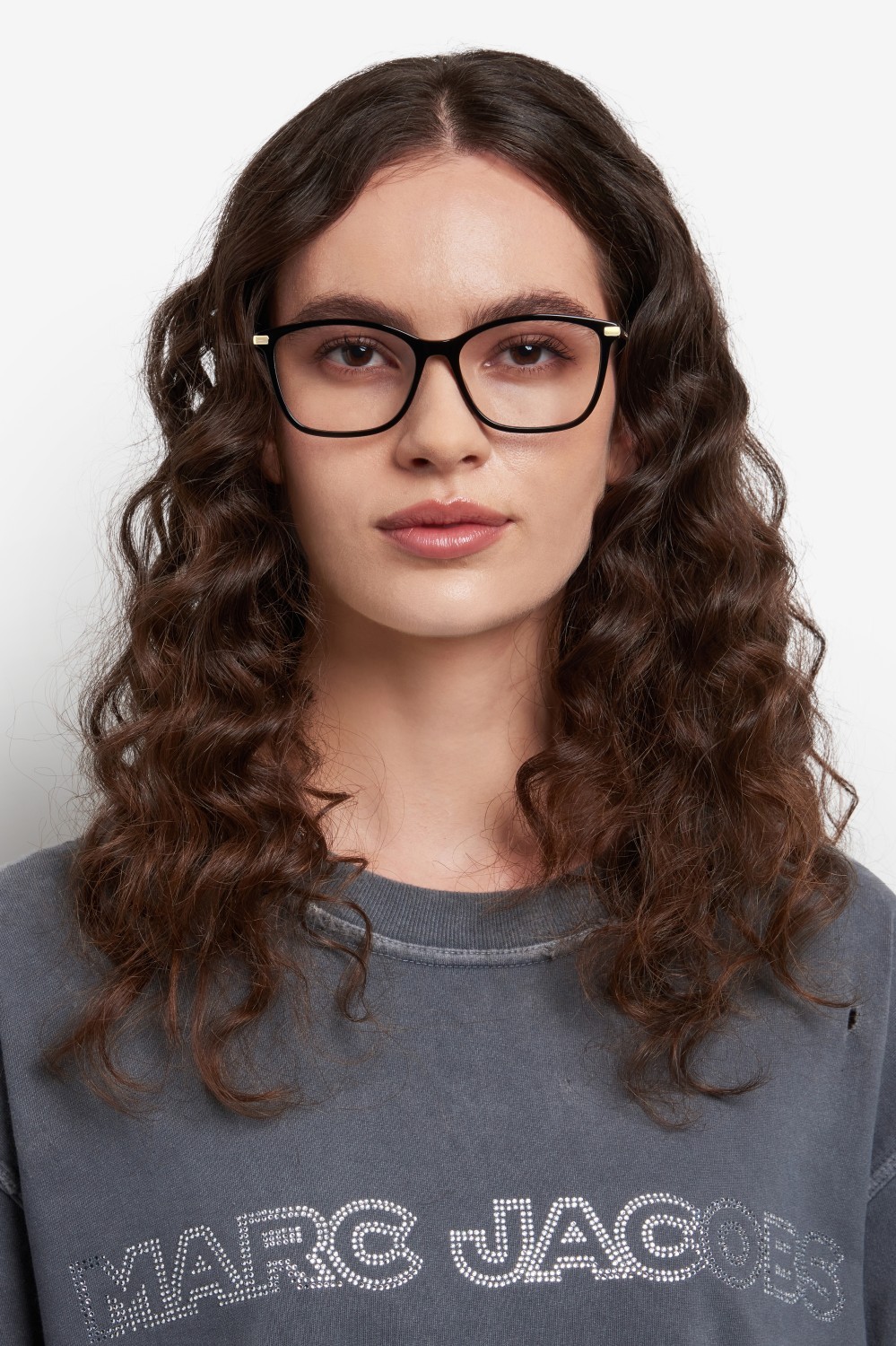 Occhiali da vista Marc Jacobs 836 109412 807 colore black forma rettangolare 