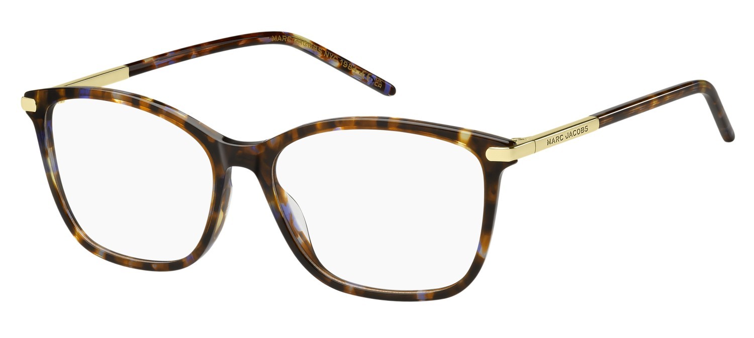 Eyeglasses Marc Jacobs 836 109412 DEX color brown violet havana shape rectangle 