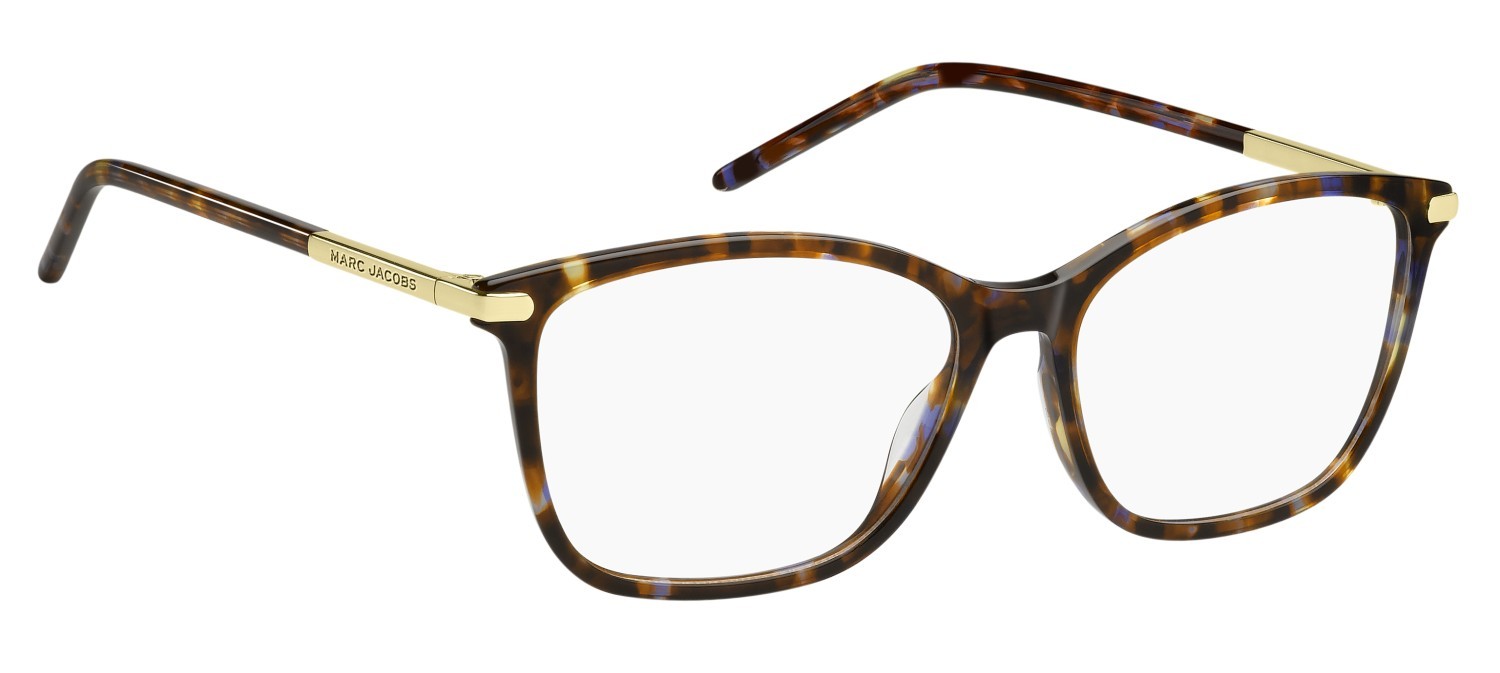 Eyeglasses Marc Jacobs 836 109412 DEX color brown violet havana shape rectangle 
