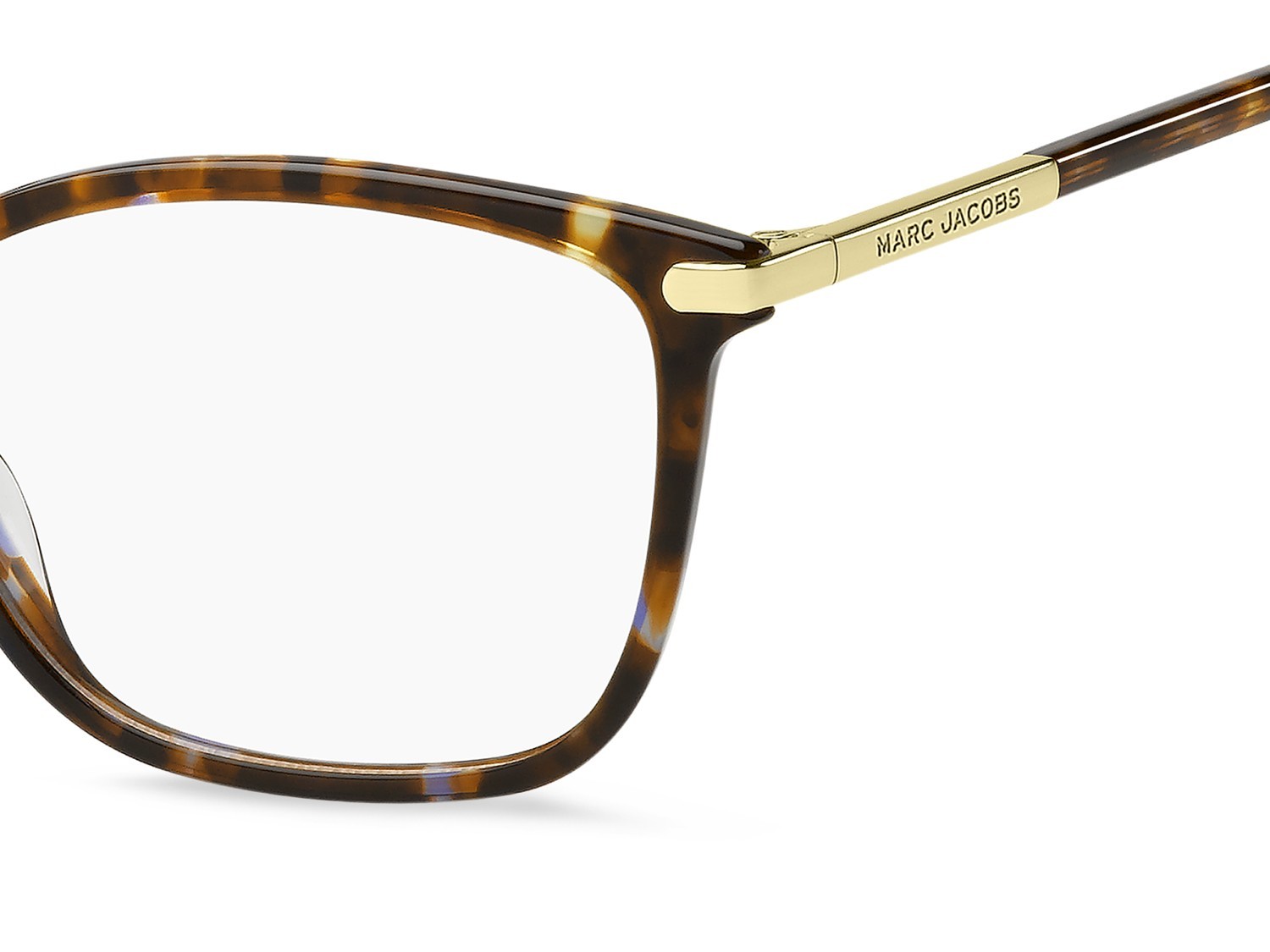 Eyeglasses Marc Jacobs 836 109412 DEX color brown violet havana shape rectangle 