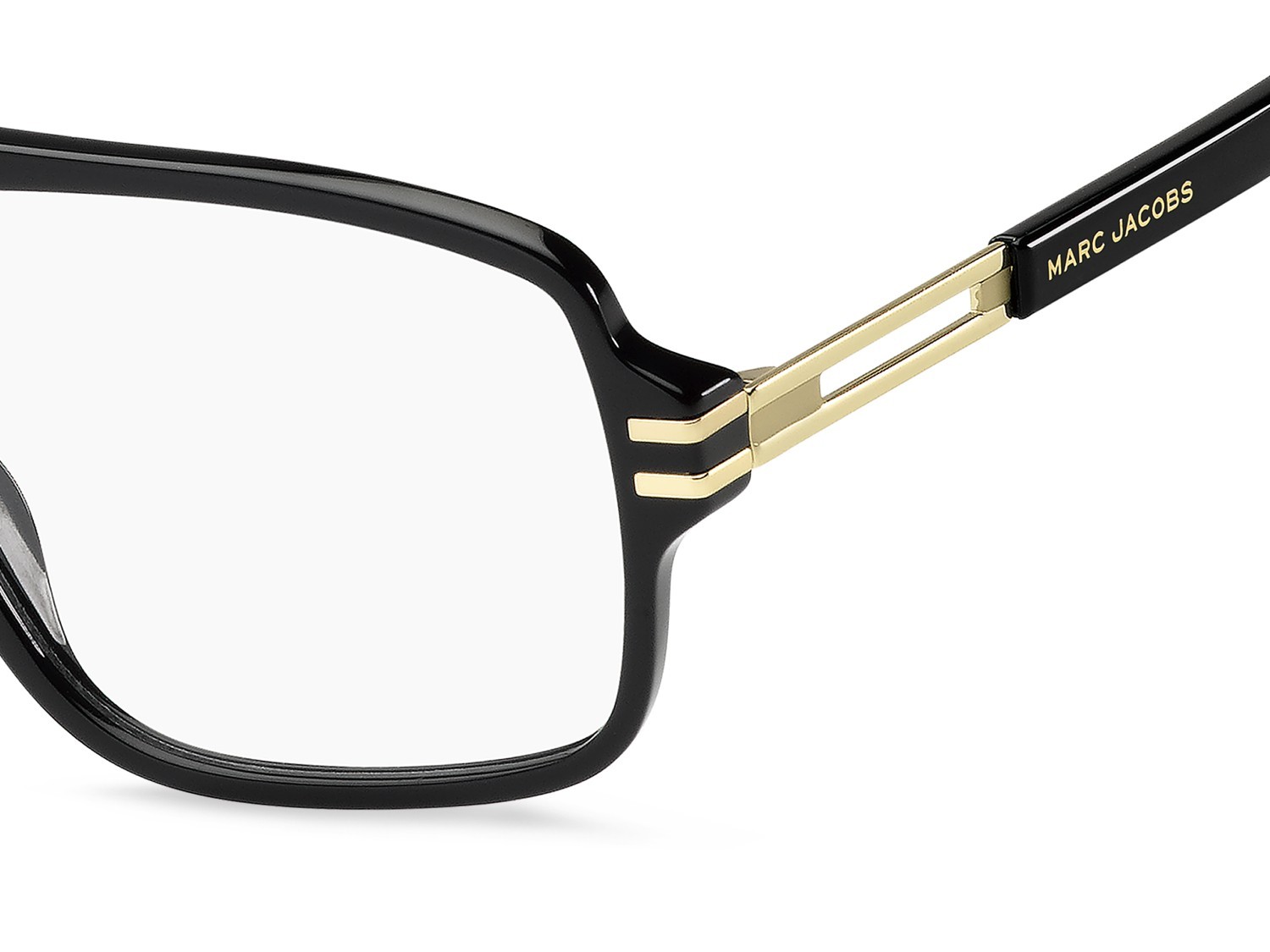 Occhiali da vista Marc Jacobs 844 109413 2M2 colore black gold forma rettangolare 