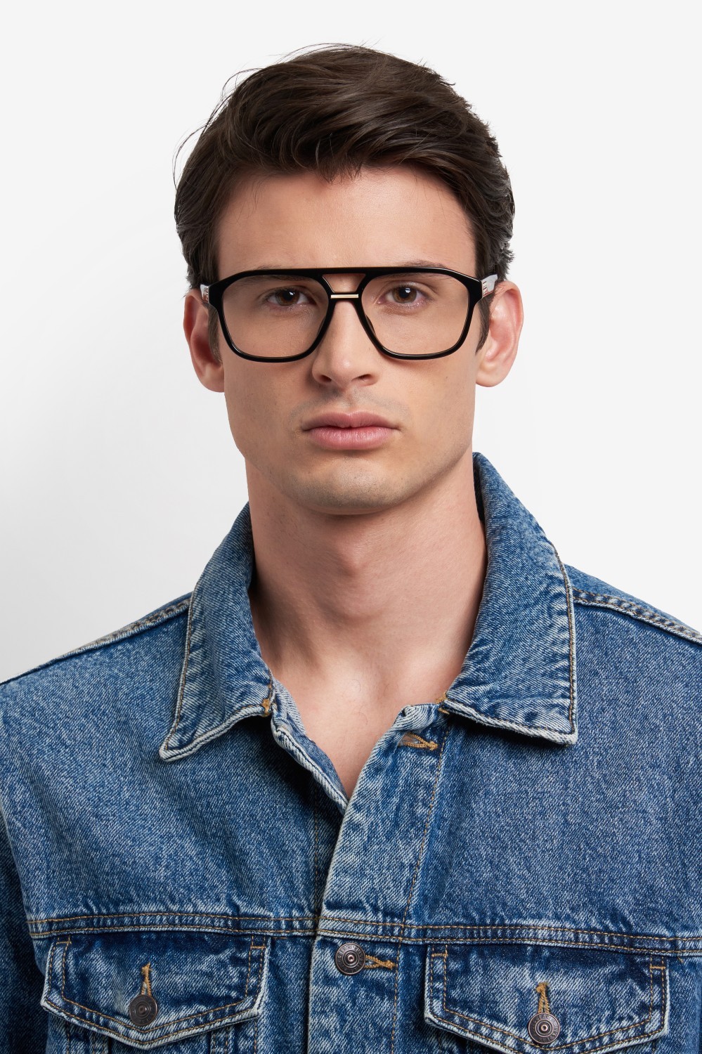 Occhiali da vista Marc Jacobs 845 109414 2M2 colore black gold forma rettangolare 