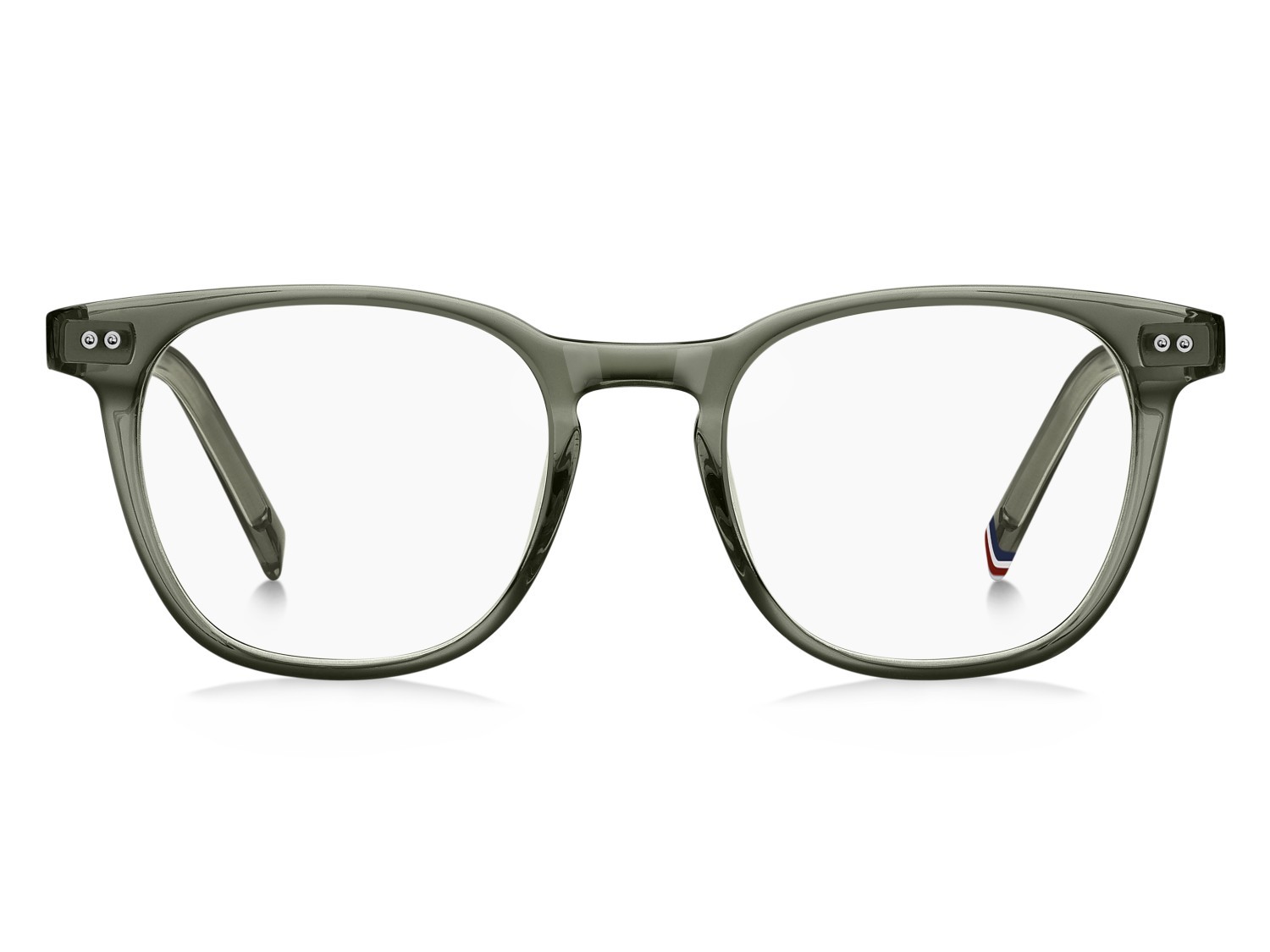 Occhiali da vista Tommy Hilfiger Th 2187 109415 1ED colore green forma rettangolare 