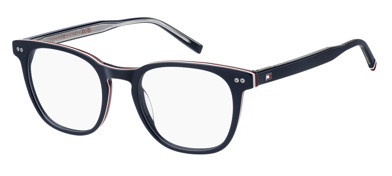 Eyeglasses Tommy Hilfiger Th 2187 109415 PJP color blue shape rectangle 