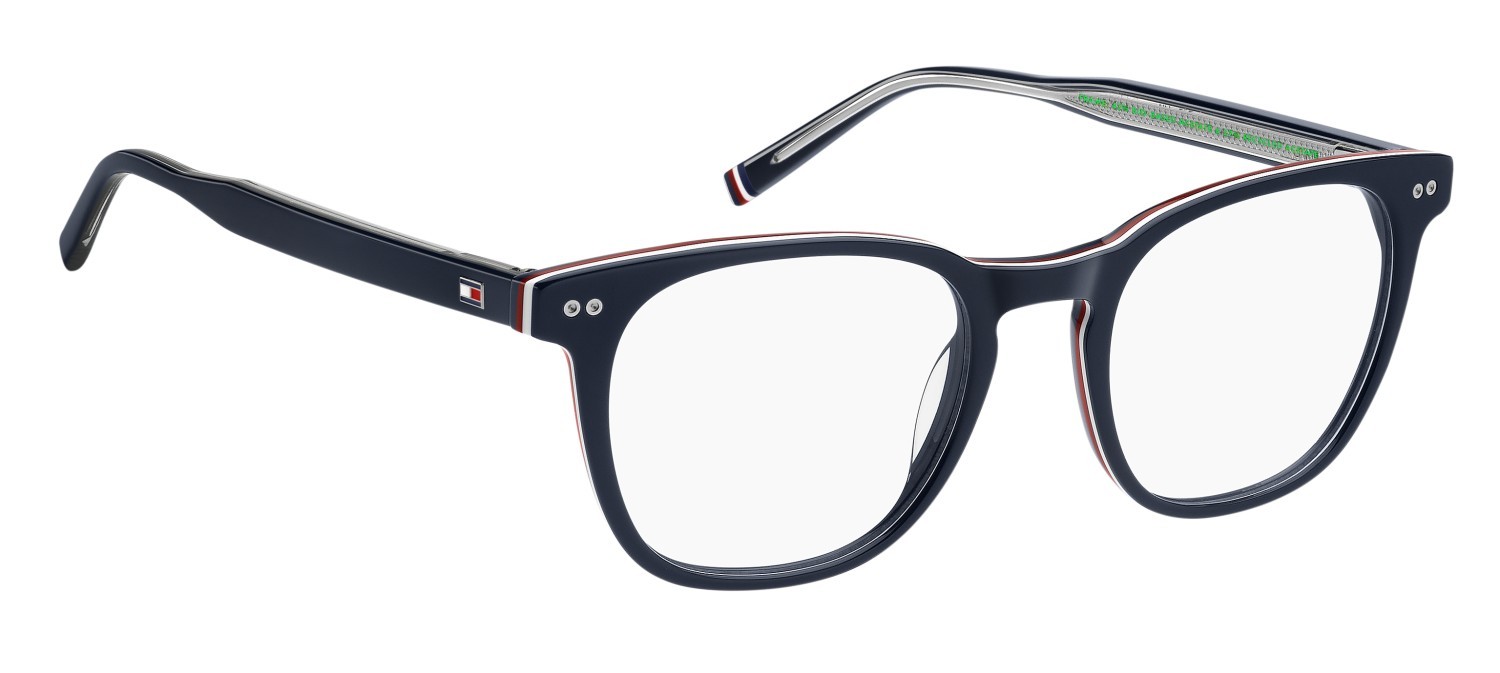 Eyeglasses Tommy Hilfiger Th 2187 109415 PJP color blue shape rectangle 